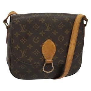 LOUIS VUITTON Monogram Monogram Saint Cloud GM Shoulder Bag M51242 Auth 135463